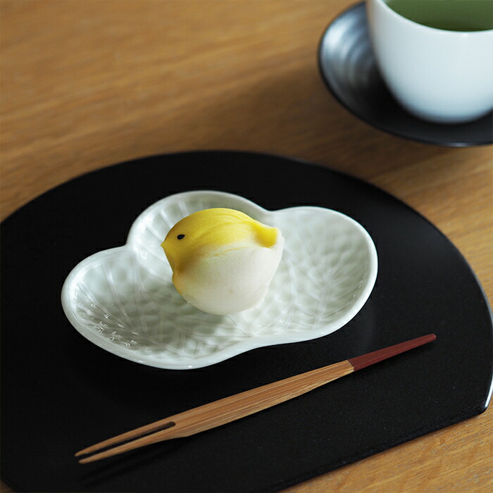 幸楽窯 錦 銀 松葉形 銘々皿 | 食器と料理道具の専門店「プロキッチン」