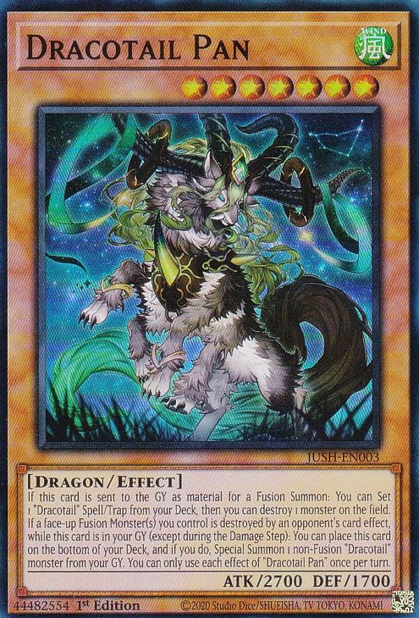 楽天市場】遊戯王 JUSH-EN001 星辰槍手ルキアス Dracotail Lukias