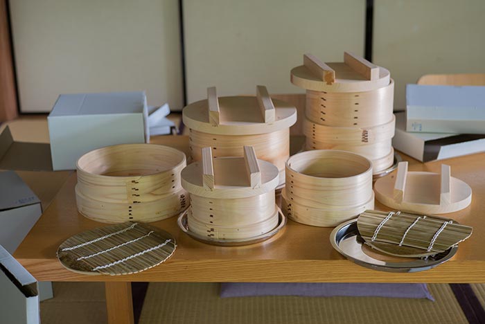 木屋 和蒸籠、蒸し板 | scope