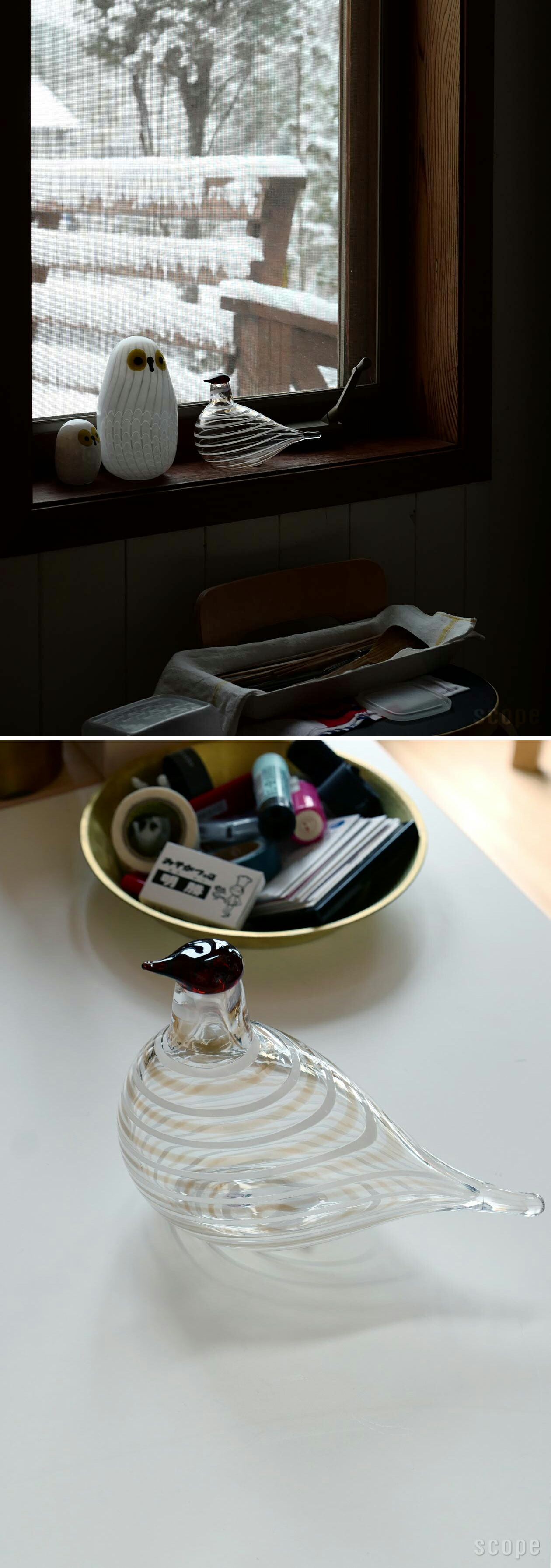 scope イッタラバード 非売品 額装 Birds by Toikka | Amethyst bird | iittala