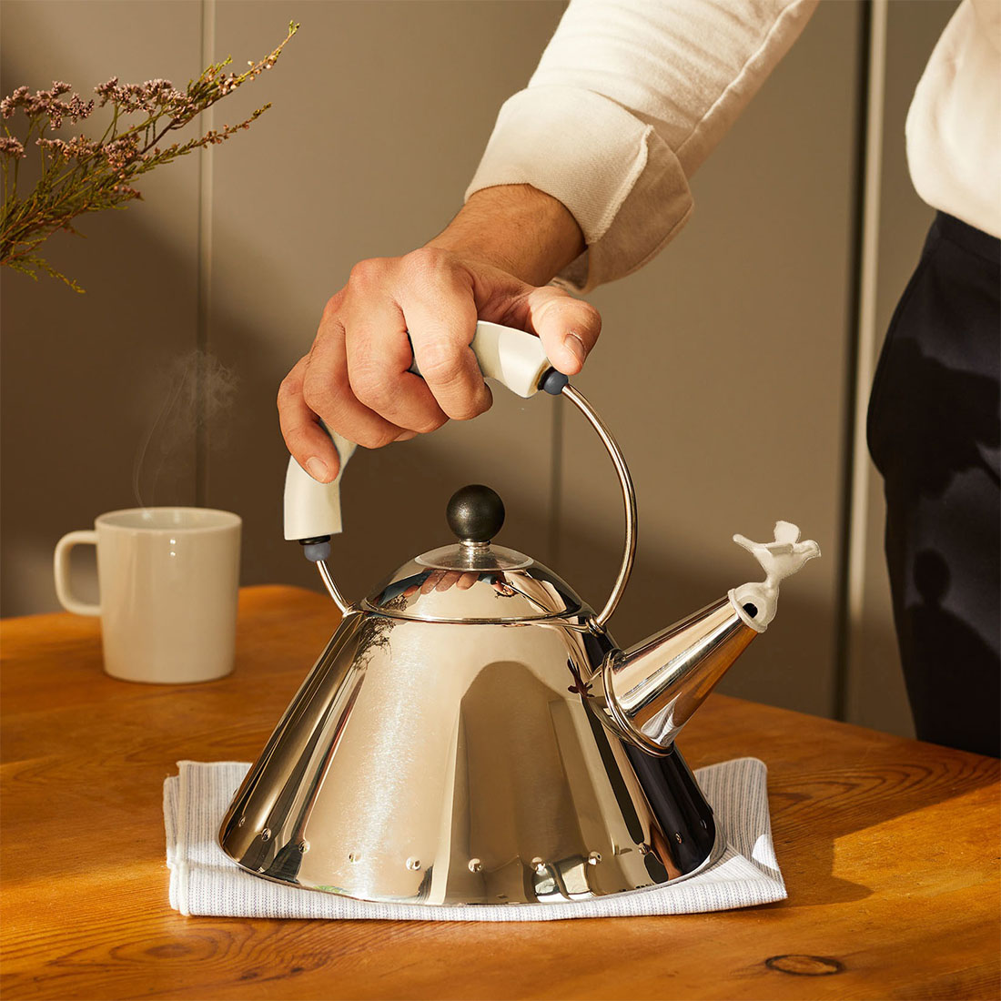 楽天市場】【店舗クーポン発行中】ALESSI WHISTLE KETTLE アレッシ