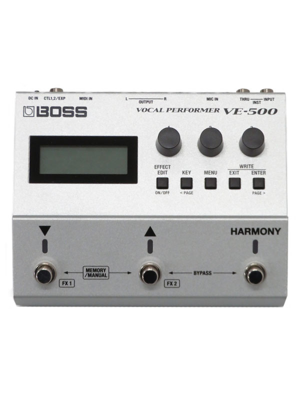 BOSS】ボス『ボーカルエフェクター』VE-500 マルチエフェクター 1週間