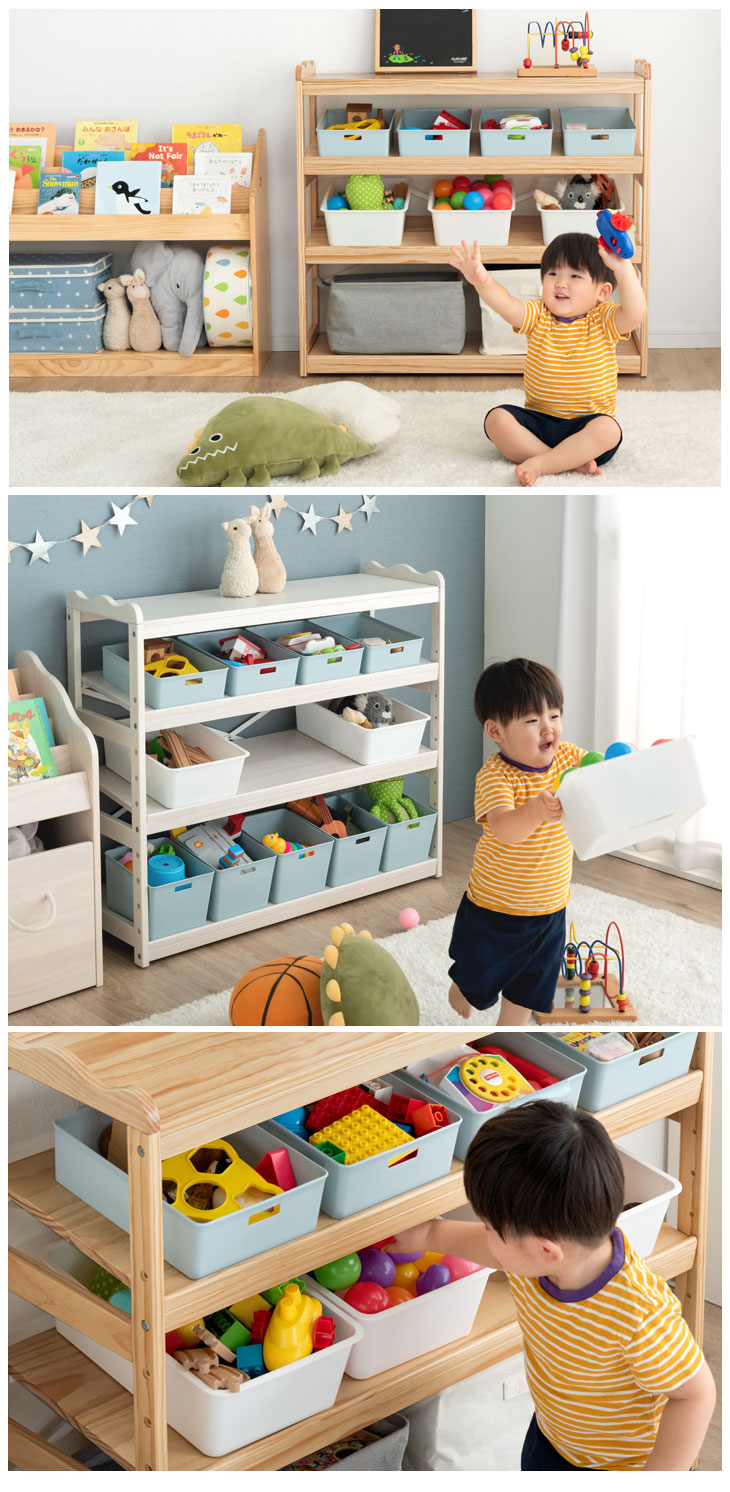 dショッピング |現役ママが考えた ワイド100cm キッズラック 天然木