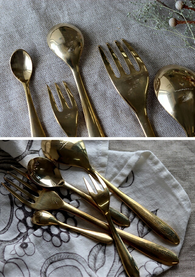 楽天市場】【S30】Horn Please MADE ブラス ティースプーン 305534