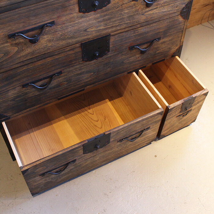 楽天市場】和風 アンティーク チェスト おしゃれ 和箪笥 和風 箪笥 和