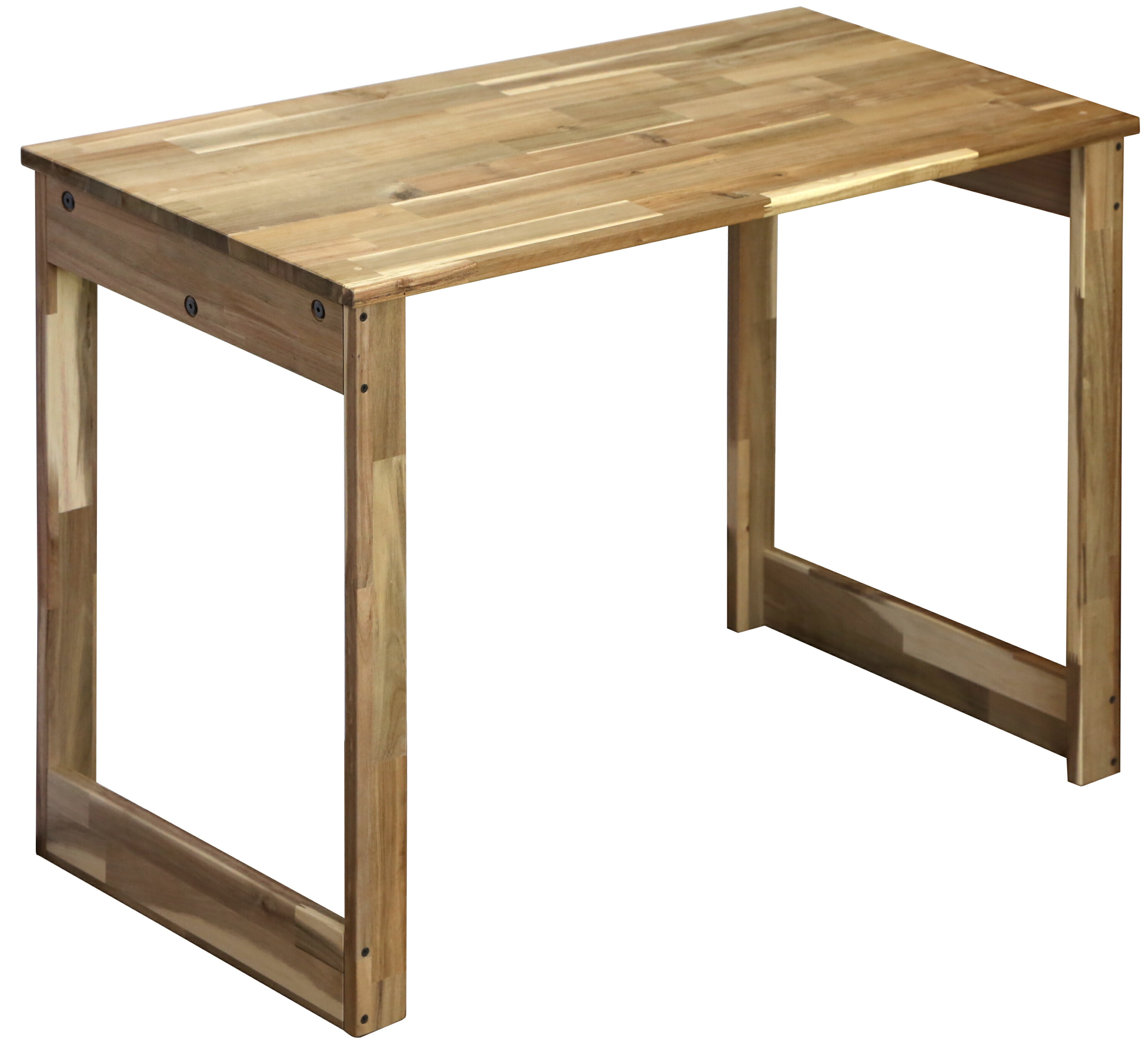 WOODPRO本店】アカシア集成材 コの字 デスク