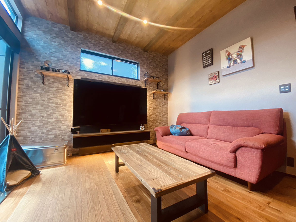 WOODPRO本店】OLD ASHIBA（足場板古材）Hシリーズ センターテーブル