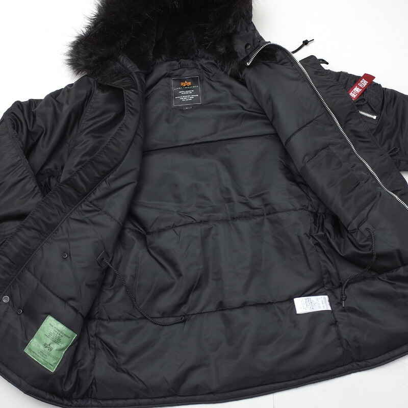 楽天市場】ALPHA社 アルファ #20094 N-3B フライトジャケット タイト