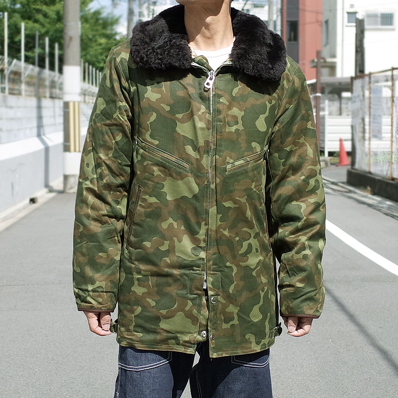 楽天市場】ソビエト軍 ウィンター パイロットジャケット ブタンカモ