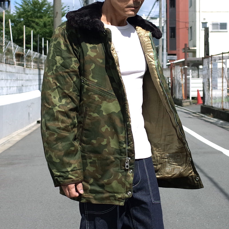 楽天市場】ソビエト軍 ウィンター パイロットジャケット ブタンカモ