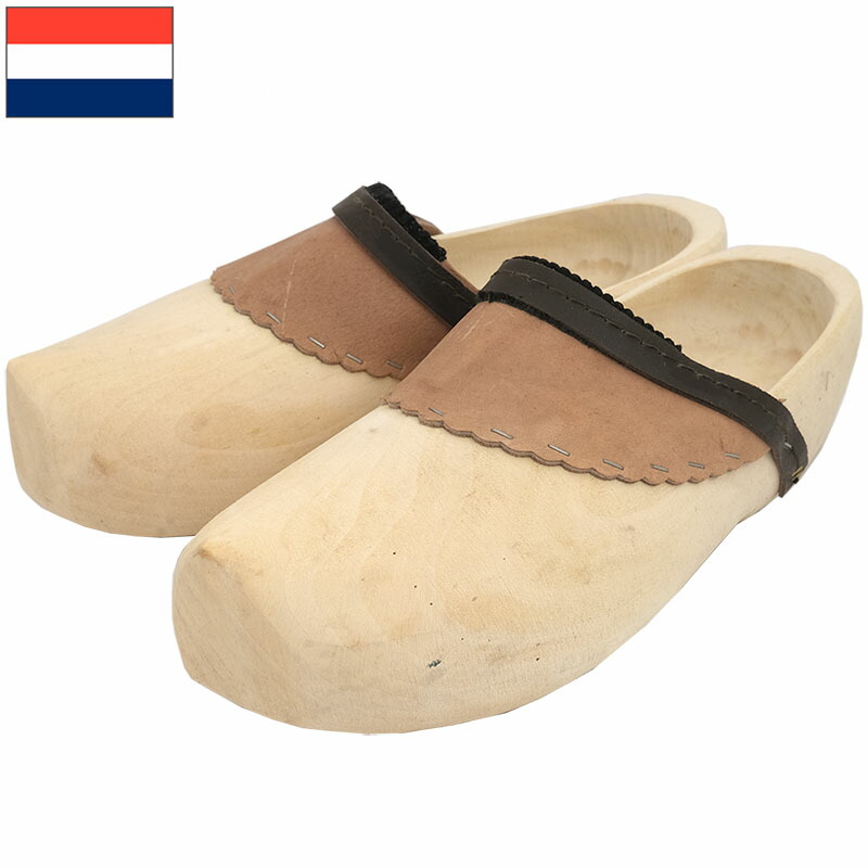 楽天市場】オランダ ウッドシューズ デッドストック FE053UN クロンプ