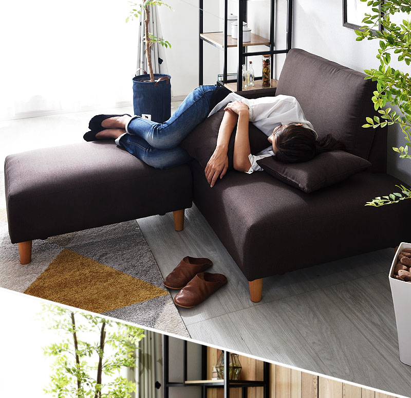 お洒落デザイン 10way ソファー Dix ディックス 【00-216】｜激安