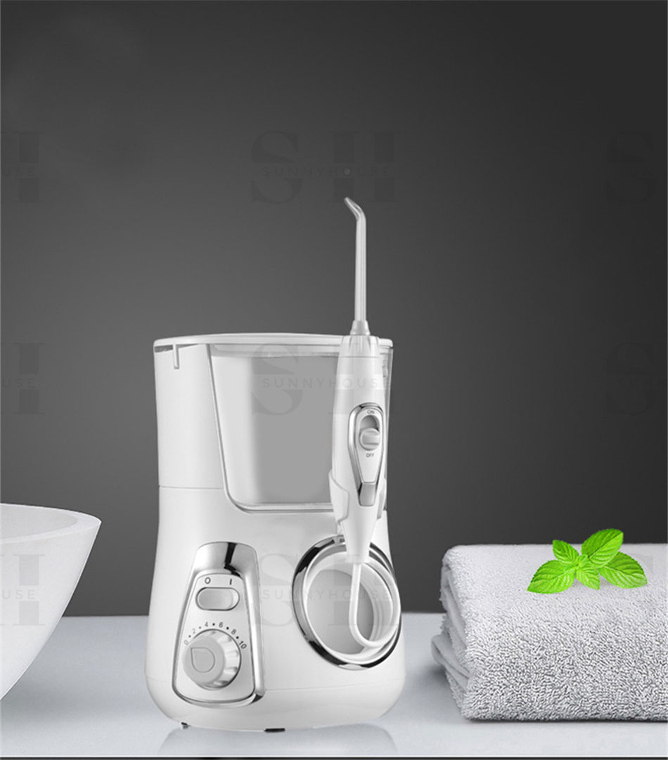 楽天市場】口腔洗浄器 ジェットウォッシャー 水圧10段階調整 800ml