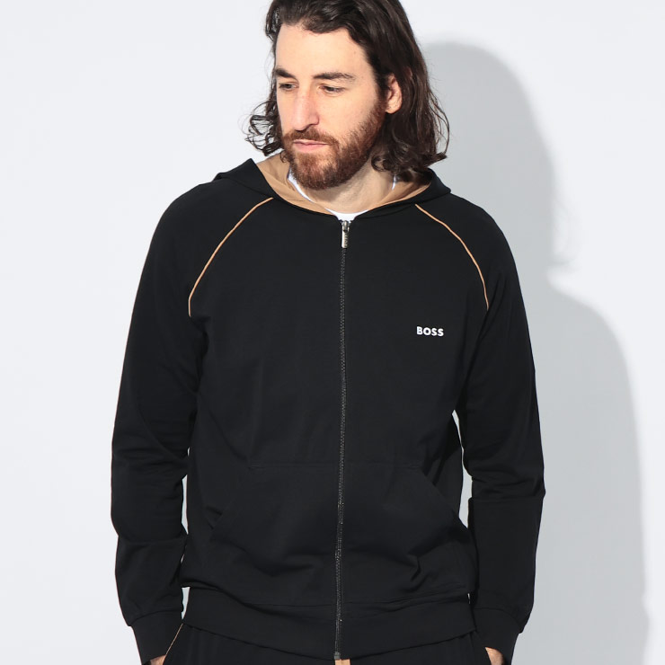 HUGO BOSS (ヒューゴボス) ストレッチコットン ワンポイント ロゴ