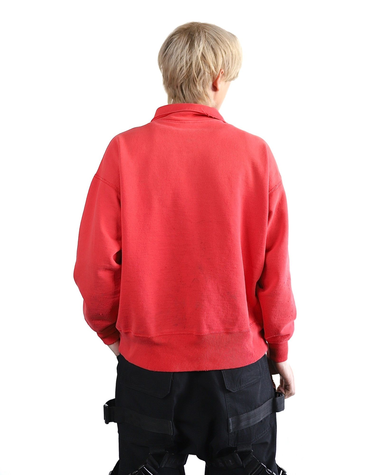 セントマイケル 24SS HALF ZIP SWEAT style 2024.3.17 | 4431 | MARK