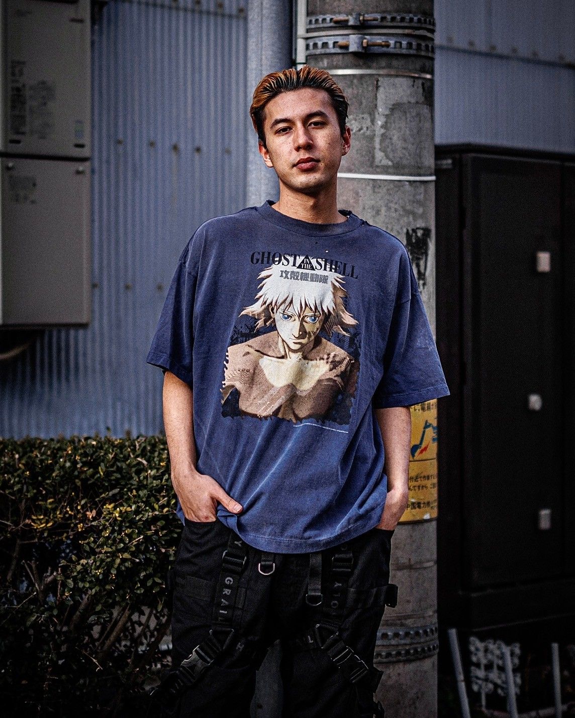 SAINT M×××××× - セントマイケル25SS GS_SS_TEE(SM-HR8-0000-C07)NAVY