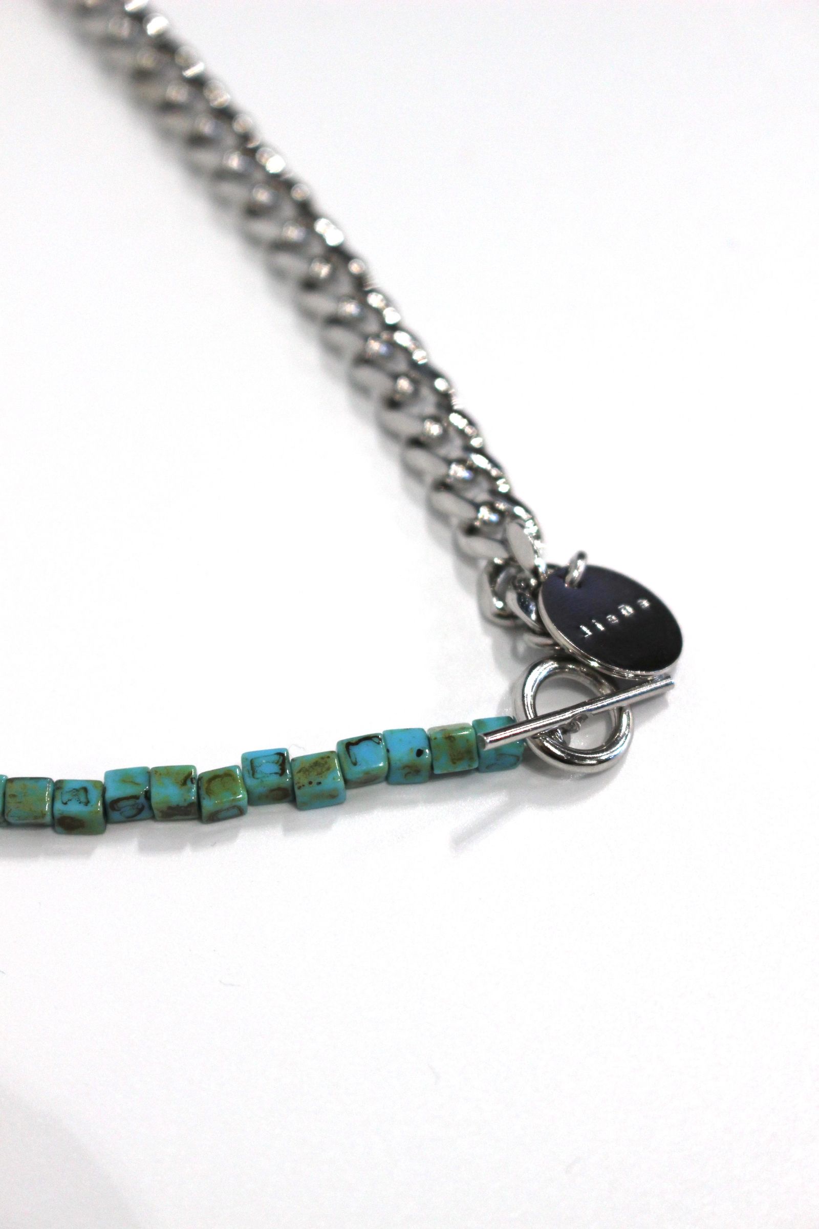 JIEDA - SWITCHING BEADS NECKLACE | TURQUOISE | ネックレス | NapsNote