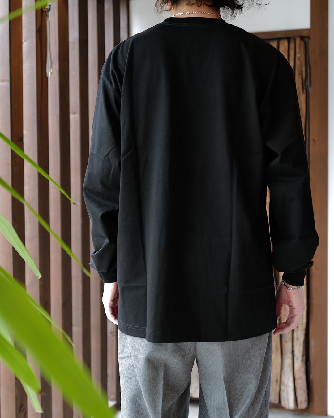 GOD SELECTION XXX - GX-A26-LT-03 LONG SLEEVE T-SHIRT BLACK | River