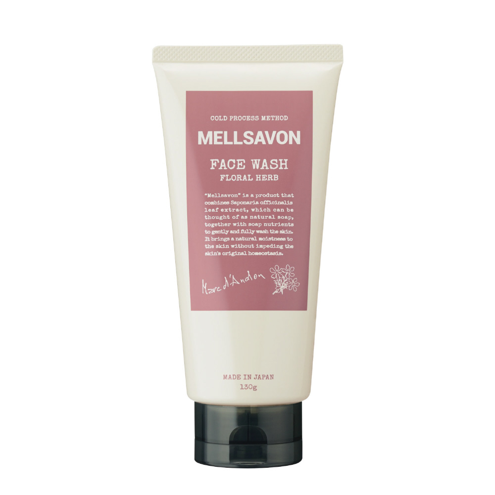 Mellsavon（メルサボン）フェイスウォッシュ フローラルハーブ （130ml