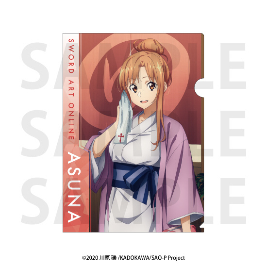 ソードアート・オンライン」クリアファイル アスナ｜の通販は