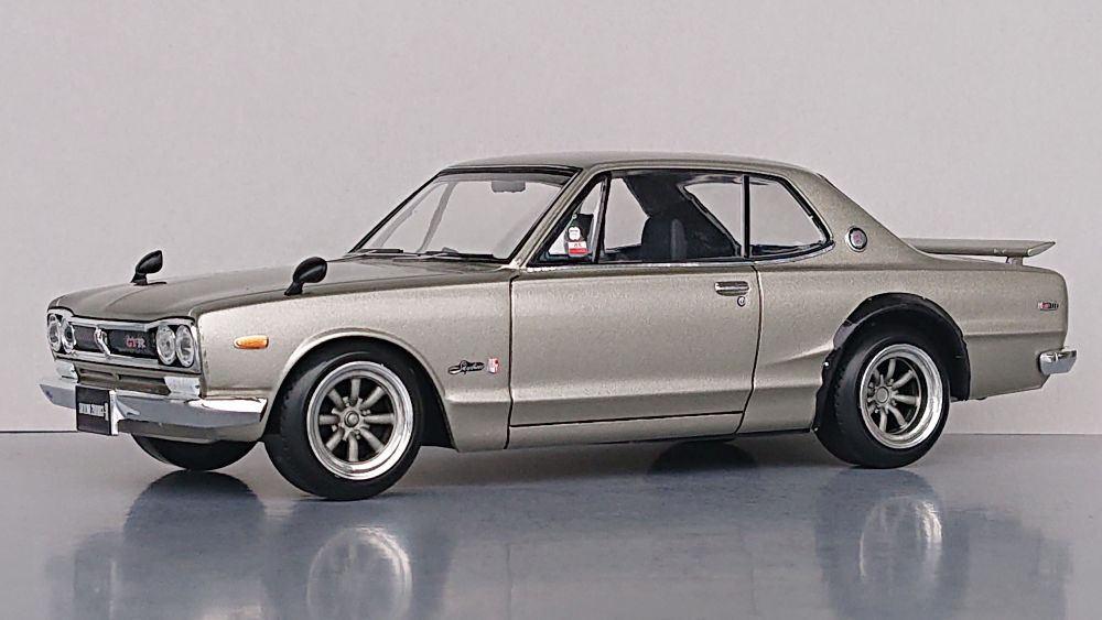 ○アオシマ 1/32 ハコスカGT-Rカスタムホイール THE☆SNAPKIT | HRK.m