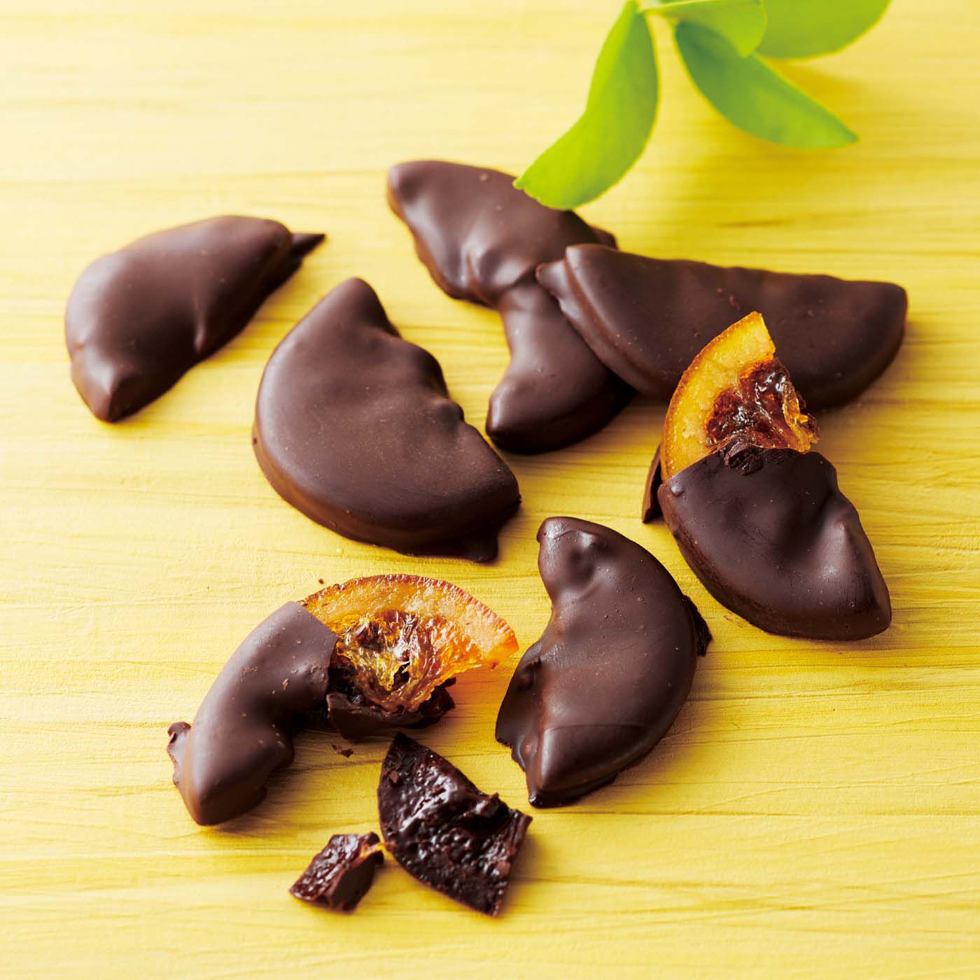 バレンタイン便】リビウハンドメイドチョコレート オレンジピール