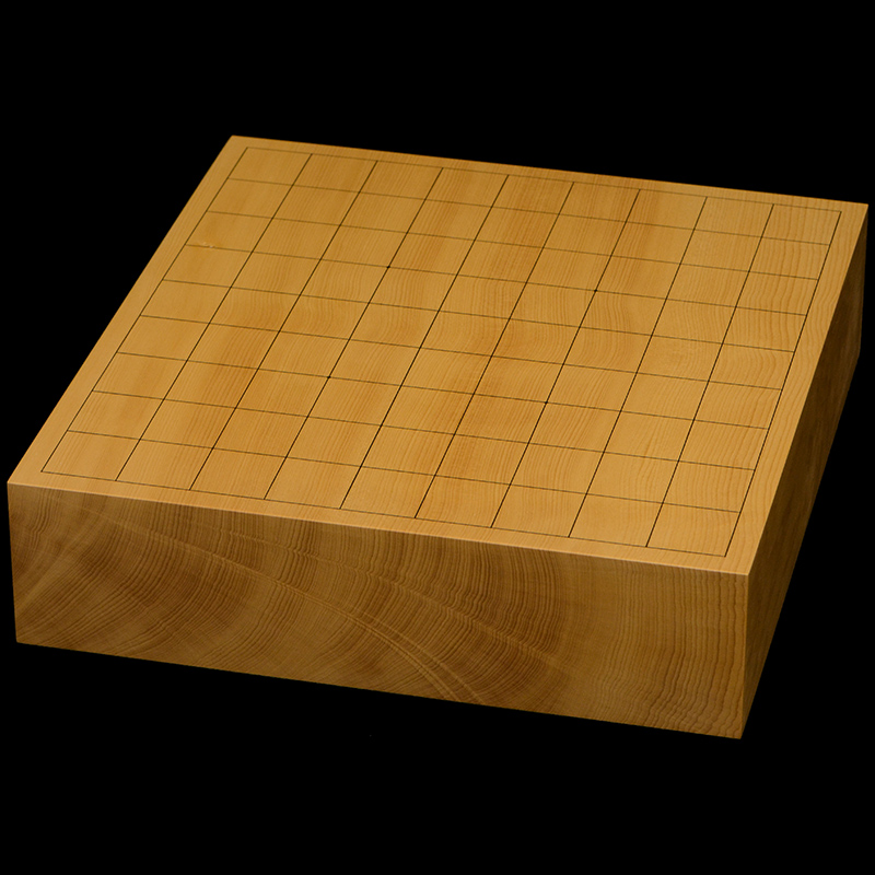 本榧卓上将棋盤 2寸8分（一枚板・天柾） sb20716 | 前川榧碁盤店