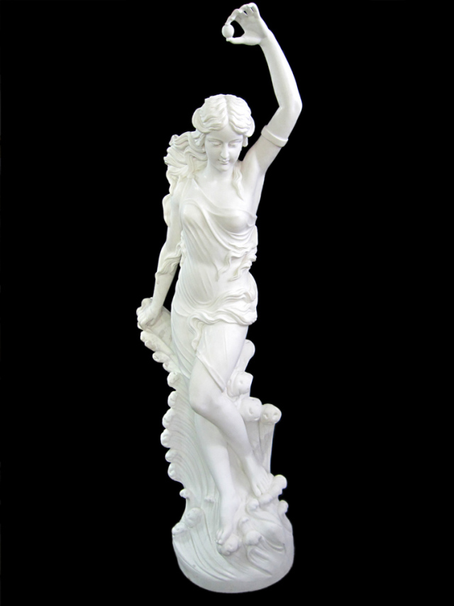 天然大理石彫刻 『水の精』