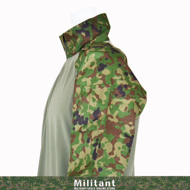 コンバットシャツ-II VCリップストップ 陸自迷彩 （袖リップ難燃生地