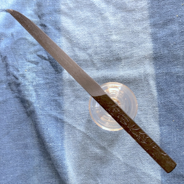 受注生産！ 御守り刀ペーパーナイフ 銘切りカスタム