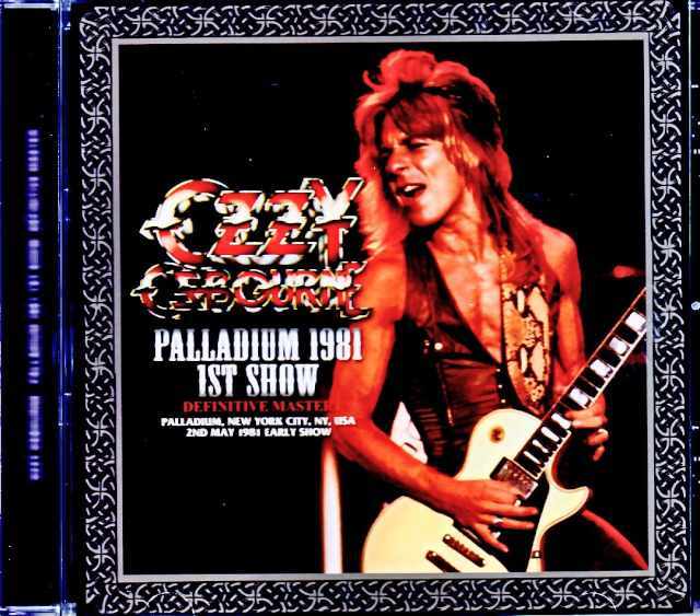 Ozzy Osbourne Randy Rhoads オジー・オズボーン ランディ・ローズ/NY