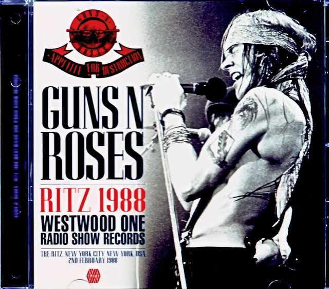 Guns N' Roses ガンズ・アンド・ローゼス/NY,USA 1988 Original 3LP