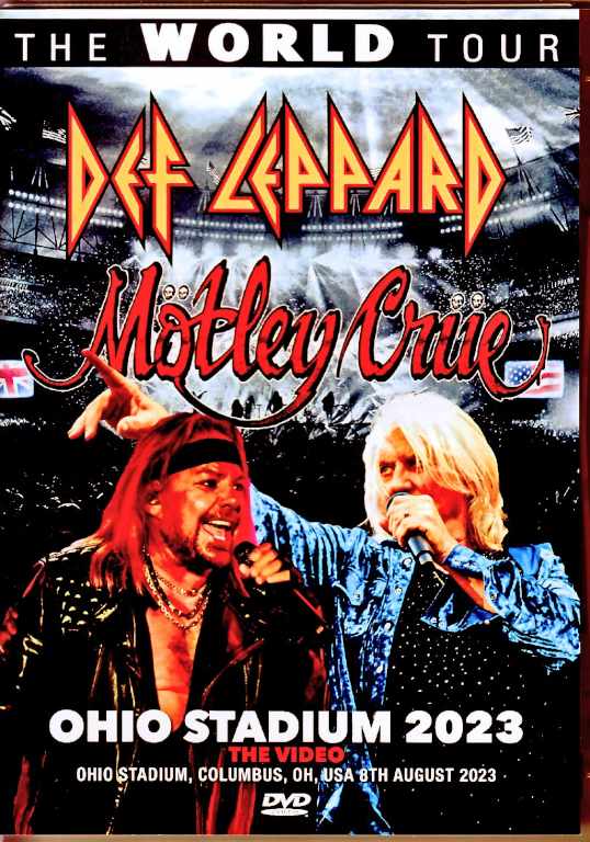 Def Leppard Motley Crue デフ・レパード モトリー・クルー/OH,USA
