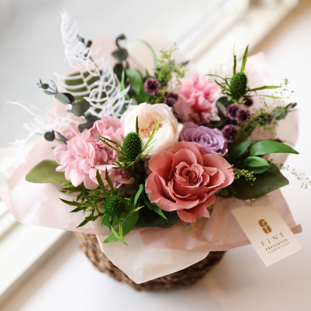 アンナ - プリザーブドフラワー 母の日 2025ローズ ギフト プレゼント