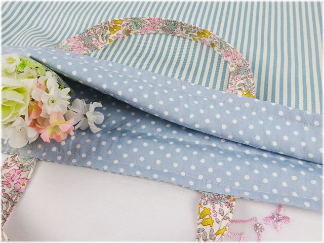 入園入学グッズ 3点セット【 リバティ風 花柄 】 大きめ レッスン