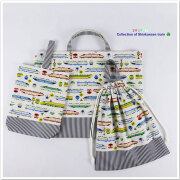 新幹線 電車 踏切柄 - 入園入学グッズ一式セットも対応 男の子用