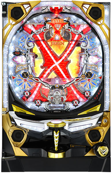 SANKYO CRフィーバーX JAPAN 紅M 枠色不問 中古パチンコ実機 [枠名：V