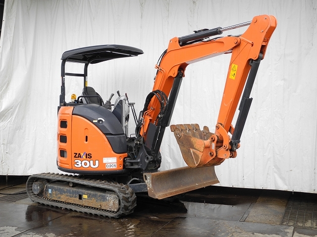 ZX30U-5B 日立 クレーン仕様 ゴム脚