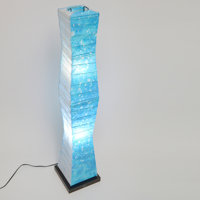 日本製和紙照明】DeepSeaシリーズ 和風照明フロアスタンド B-150-LD