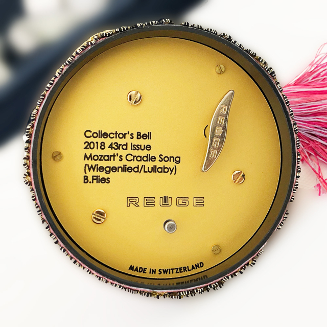 リュージュ REUGE オルゴール 22弁 コレクターズベル 2018年