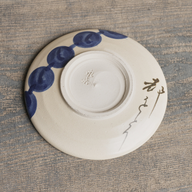 日本 陶器 永楽和全 団子皿(5客揃い)