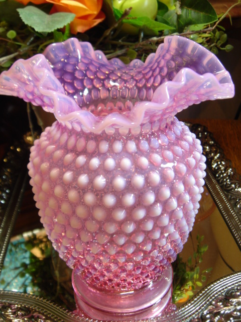 アーリーフェントン ホブネイル クランベリーオパールセント 6インチ