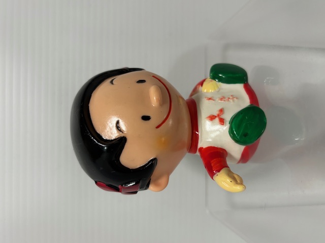 三菱電機☆メル子ちゃん☆昭和レトロ☆ソフビ人形☆貯金箱 8．