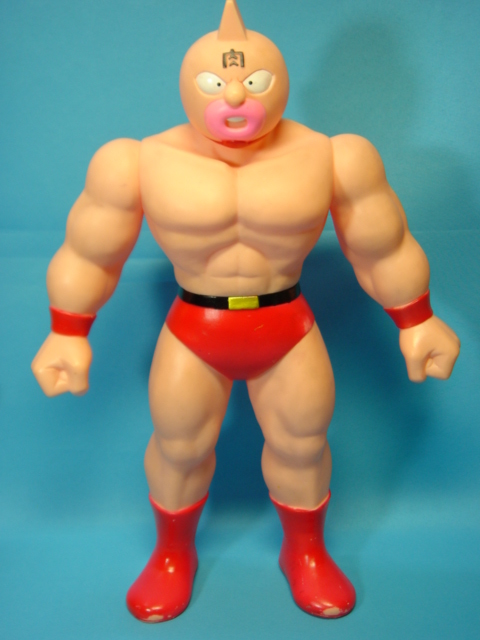 大きい☆キン肉マン（大サイズ） ソフビ人形 バンダイ 1984年