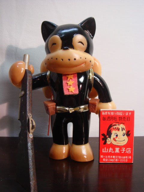 のらくろくん人形 雰囲気あり 詳細不明