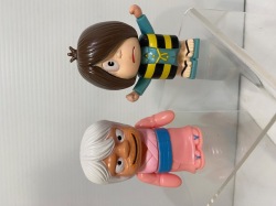 2体セット☆バンダイ☆1985年☆ゲゲゲの鬼太郎・砂かけばばあ☆