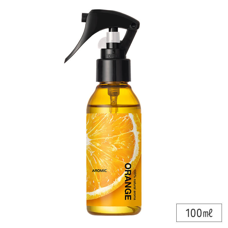 天然アロマスプレー【オレンジ】100ml