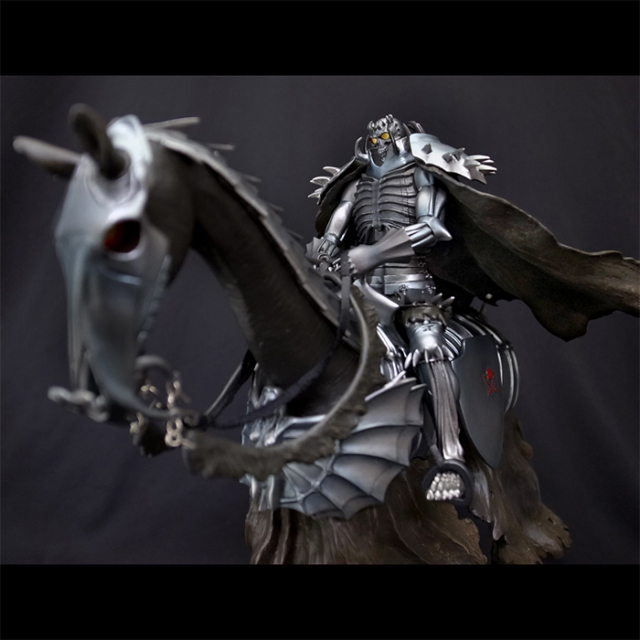 髑髏の騎士騎乗（1/15スケール）』 通常版（シルバー彩色）