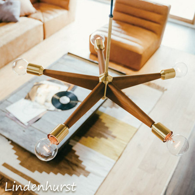 ペンダントライト リンデンハースト 照明 天井照明 5灯ペンダント