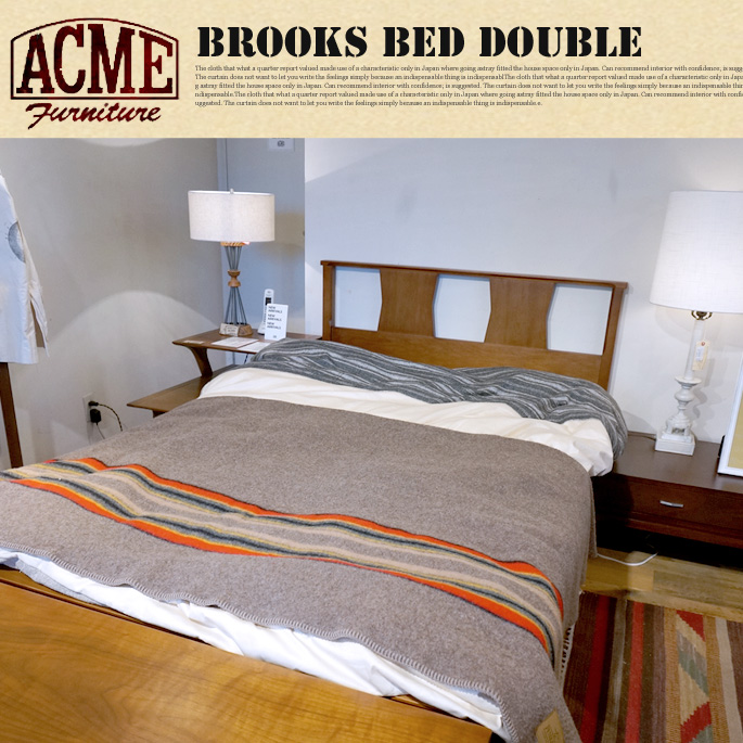 BROOKS BED(ブルックスベッド) セミダブルサイズ ACME Furniture